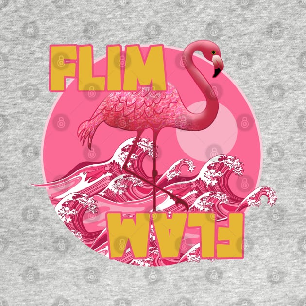 Flim Flam Flamingo by Brash Ideas